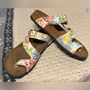 Birki’s by Birkenstock Fun Floral Sandals